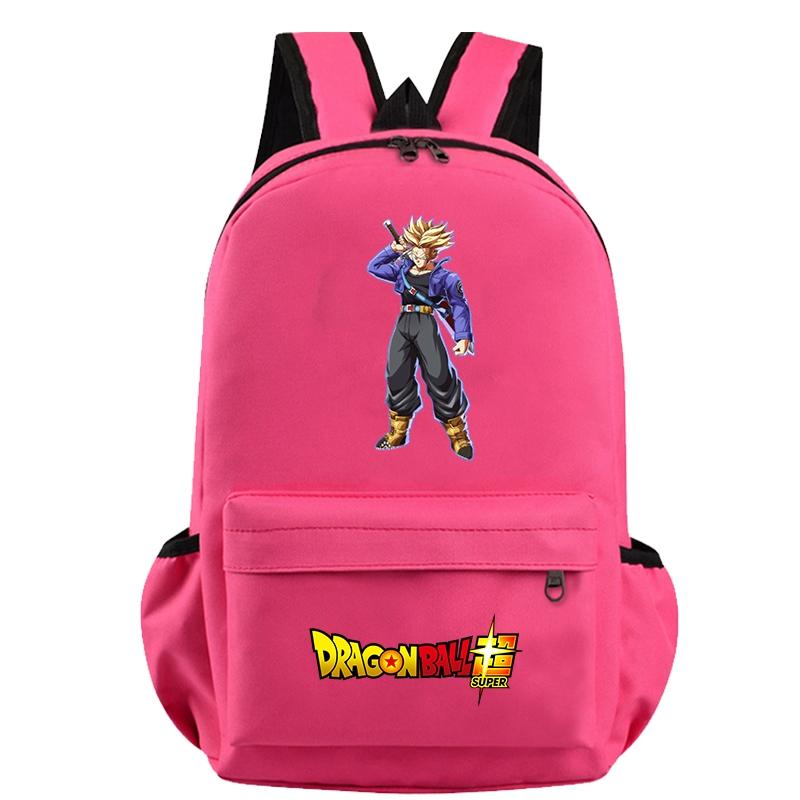 Anime Dragon Ball Printed Boy Girl Schoolbag Student Boy Girl Schoolbag Document Bag Children Teenager Breathable Bagpack Waterproof School Bag