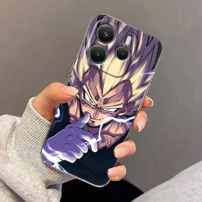 Super Vegeta Ultra Ego Case For Redmi Note 15 14 13 12 11 10 Pro Plus 5G Dragons Balls Cover For Redmi 15C 15 14C 13C Phone Case