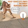 Cat Scat Mat Repellent Garden Anti-Cat Mats with Spikes Flat Prickle Strips Deterrent Repellents for Dogs Cats Wild Animals