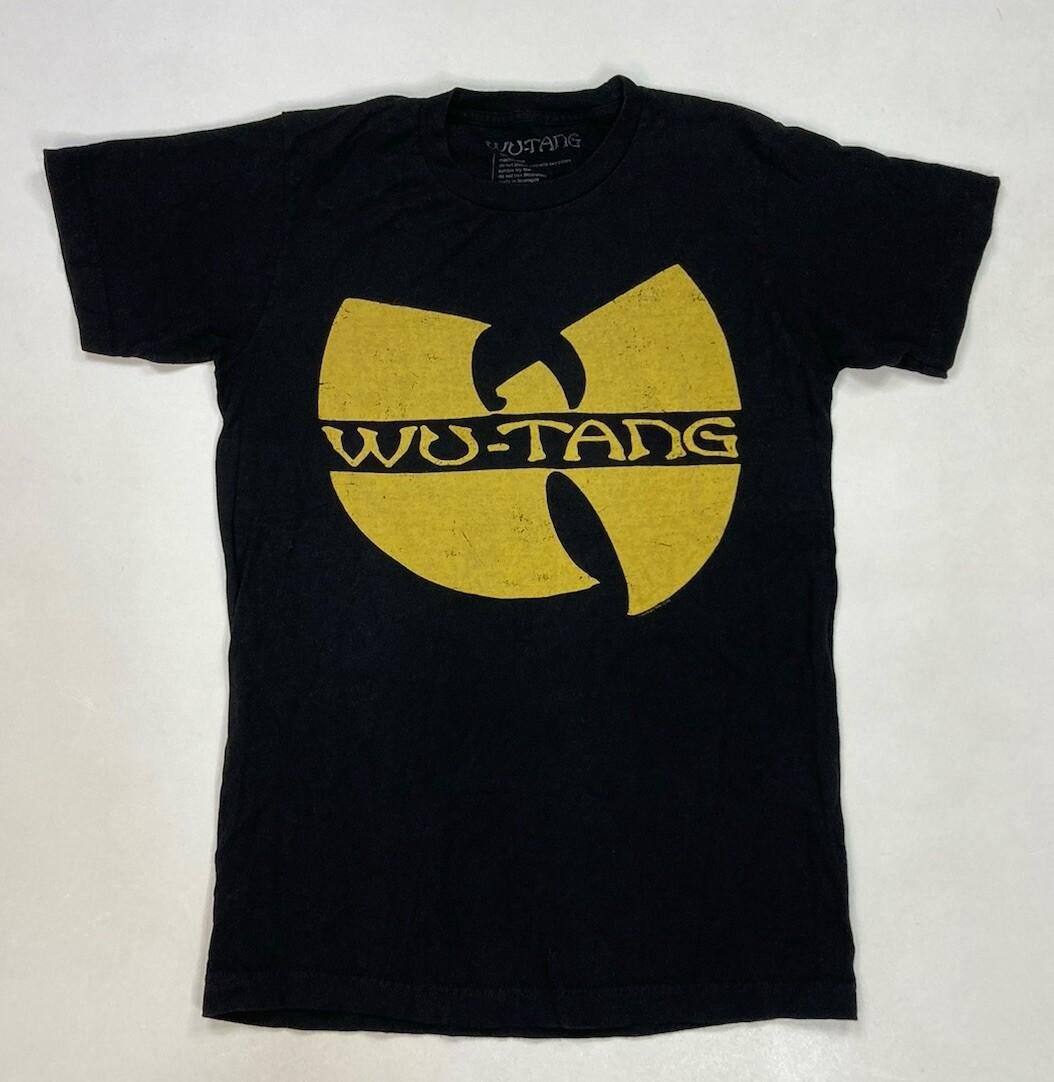 Wu-tang Logo Graphic T-shirt Men Small Black Short Sleeve Rap Music XXXXL