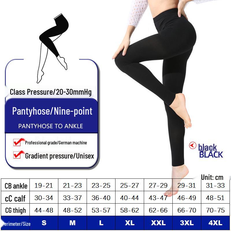 Unisex Skarpety Kompresyjne za Kolano i Rękawy na Łydki do Sportu