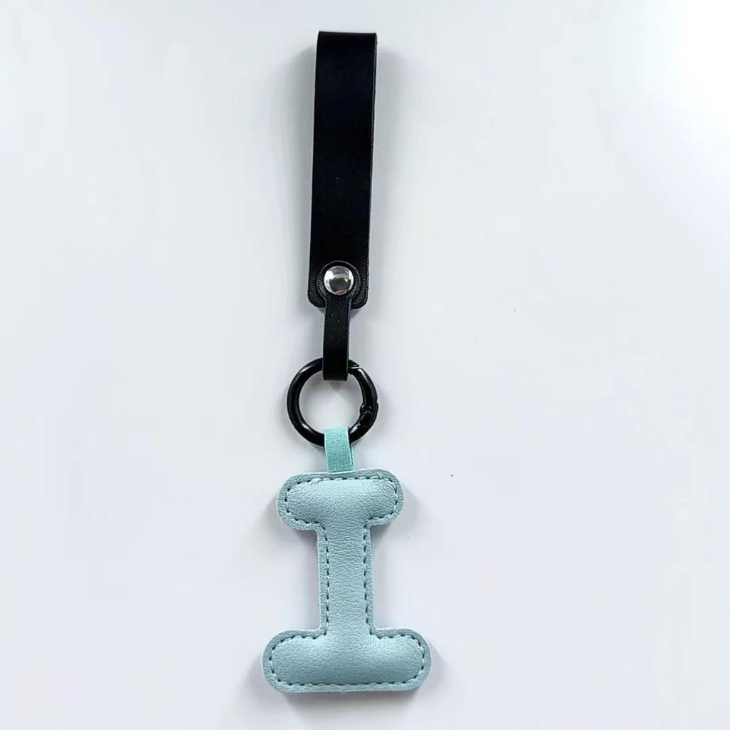 Porte-clés Lettre en Cuir Charme de Sac