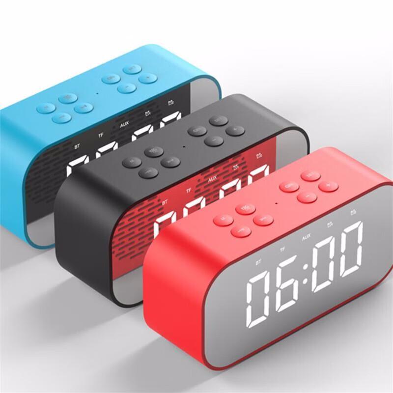 HY03501 Mirror Bluetooth Speaker with Clock & Alarm
