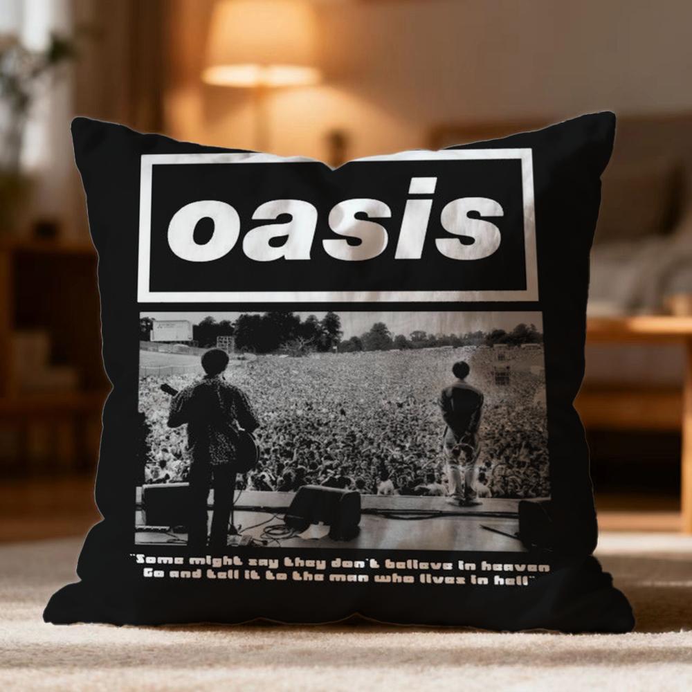 Fashion O-OOasis Cushion Cover Soft Washable Pillow Case Multi-Scene for Couch Bed Travel Office Use