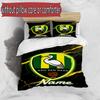 3pcs Duvet Cover Set (1*Duvet Cover + 2*Pillowcase, Without Core), Custom Name ADO Den Haag Pattern Bedding Set, Home Bedroom Decor Gift