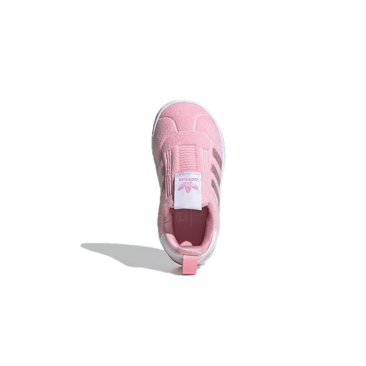 Adidas Originals GAZELLE Abrasion Resistant Low top Toddler Shoes Pink Infant And Toddler EF2025