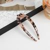 French Retro Cat U-Shaped Hairpin: Large, Elegant Acetate for Women