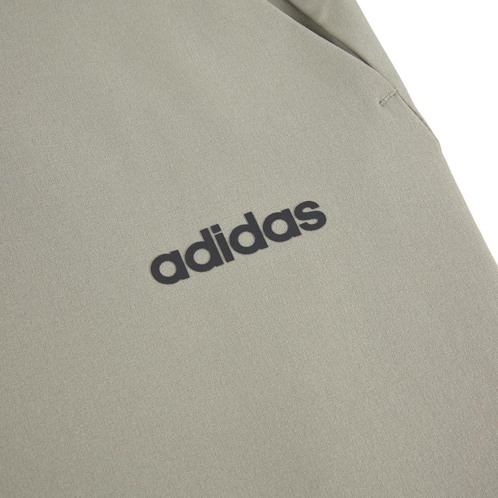 Adidas Sports Lifestyle Series Mid-Rise Lightweight Comfortable Simple Quick-Dry Cool Feeling Casual Pants Men Pants Silver-Gray KB8504