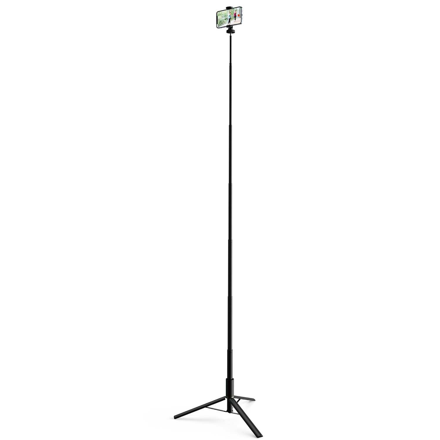 

ELECOM Tripod inch screw Long maximum high load [Smartphone/SLR (1/4 compatible)] type, 1700mm, capacity, black, P-STSRS02LSBK