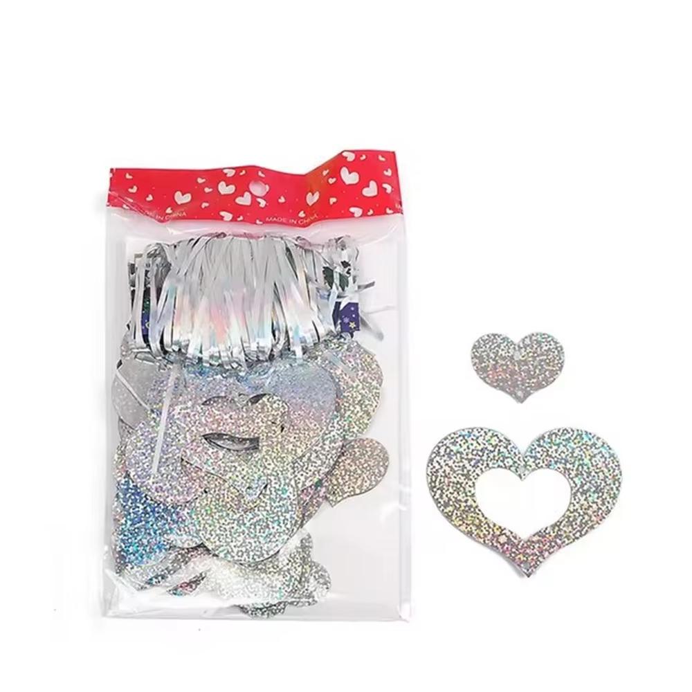 100pcs Wedding Birthday Party Decoration Decoration Balloon Rain Silk Sequin Pendant Wedding Supplies Wedding Room Decoration