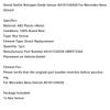 Diesel Outlet Nitrogen Oxide Sensor A0101536928 For Mercedes-Benz Detroit