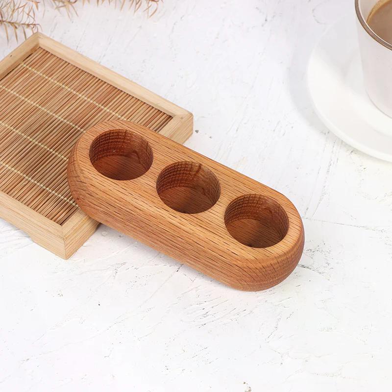 Spa Massage Parlours Essential Oil Storage Rack Solid Wood Display Holder Cosmetic Organizer For 15ml Massage Oils Bottle