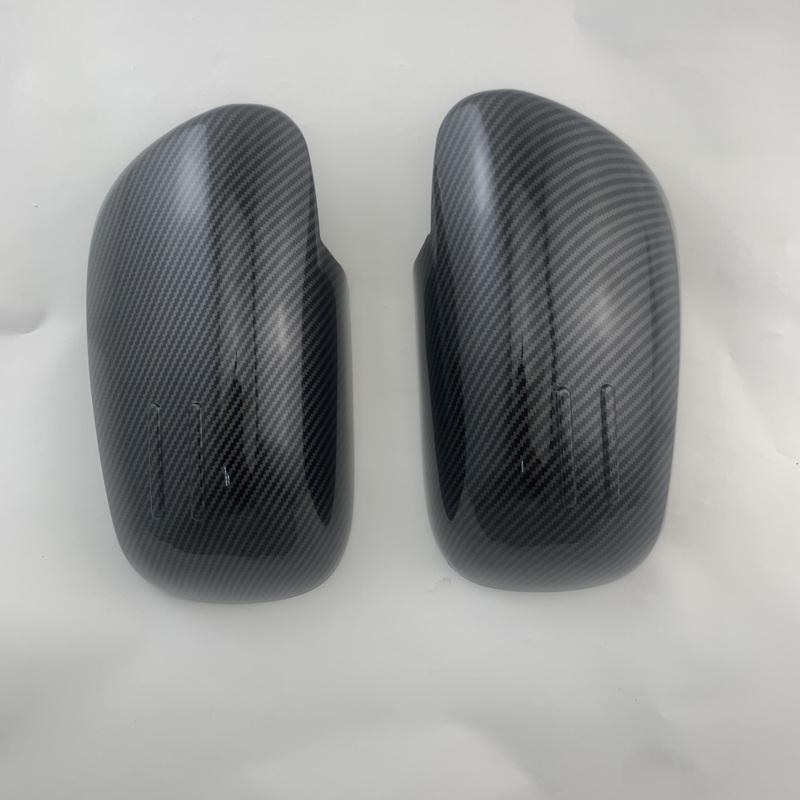 YOYO ABS Chrome Car Accessories Door Mirror Cover Trim Paste Style Carbon For Toyota Auris Vitz 2006 2007 2008 2009 2010 2011