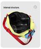Large Capacity Color Block Travel & Sports Bag with Wet/Dry Separation