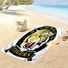 West Coast Pride Print Beach Towel, Large Soft Quick Dry Towel for Beach Camping Swimming