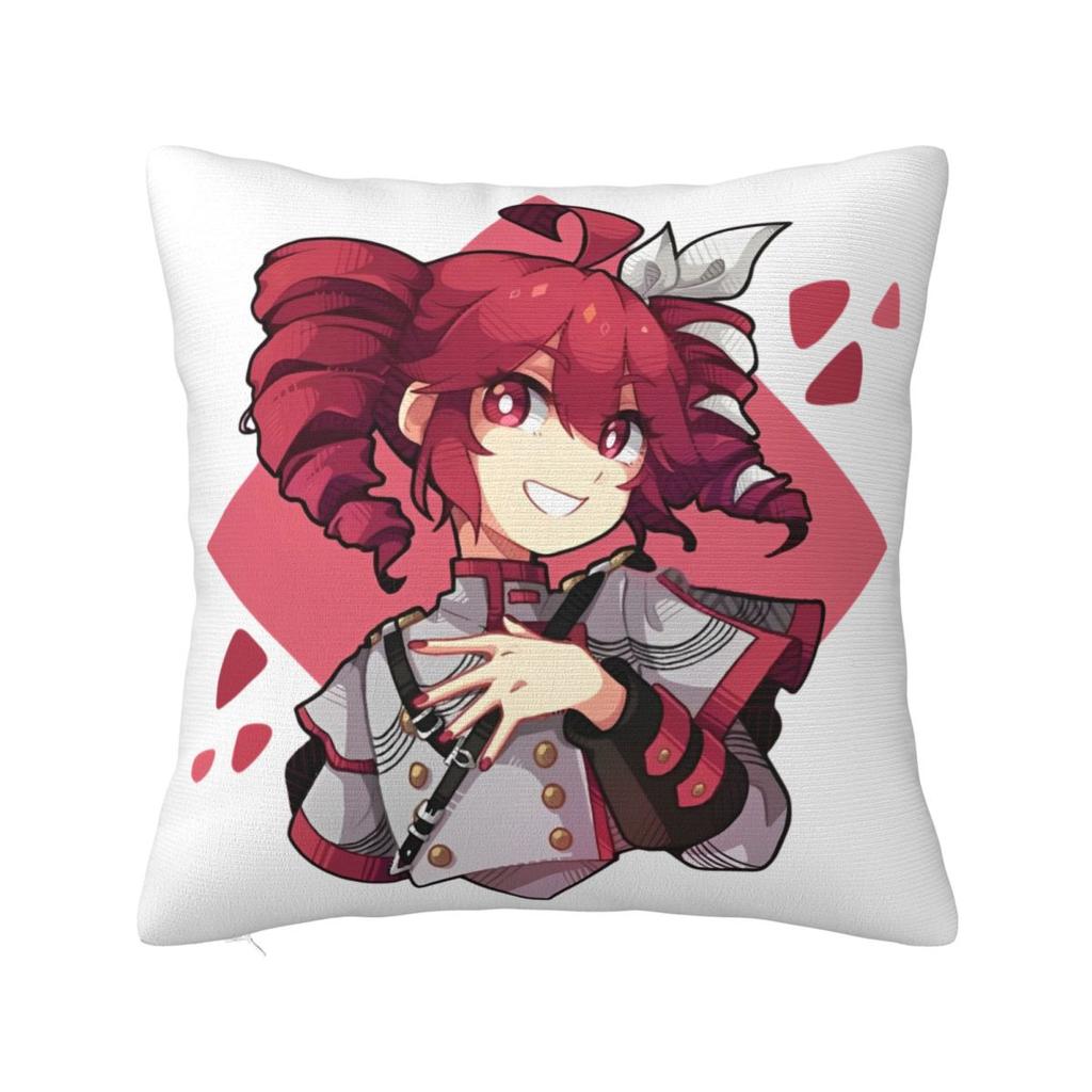 Cute Kasane Teto Anime Pillow Covers Car Cushion Cover Creative Pillow Cover