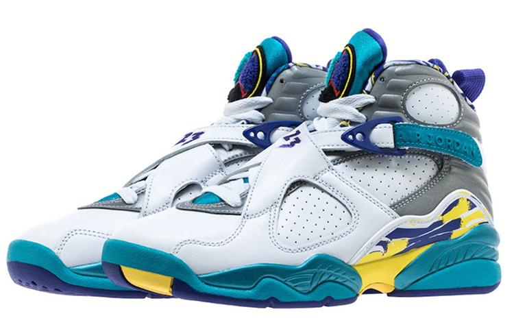 Jordan 8 Retro White Aqua 2019 Women's CI1236-100