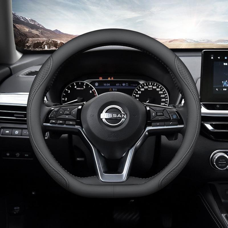 Rutschfeste Universelle Lenkradabdeckung für Nissan Sylphy, Teana, X-Trail, Qashqai, Kicks - Leicht & Ultradünn für Alle Jahreszeiten