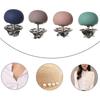 10 ks Knoflíkové špendlíky pro zakrytí Dámská košile Brož Knoflíky Špendlíky Bez šití Knoflíkové špendlíky Zavírací špendlíky Pro DIY Oblečení Šaty Aaccessories