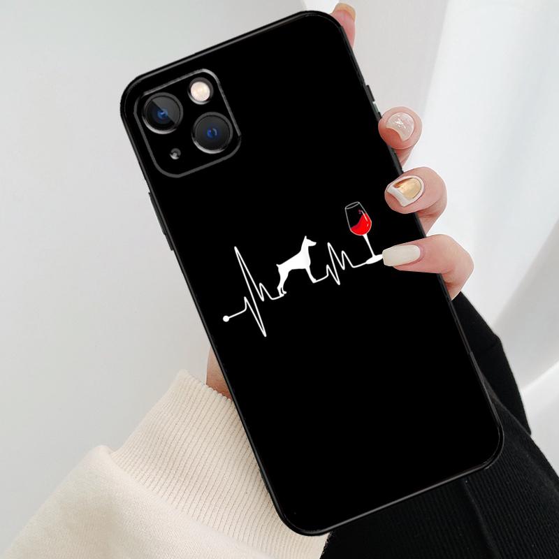 Dachshund Doberman Dog Phone Case For iPhone 17 Pro Max 16 15 11 13 12 14 Pro Max mini 15 16 Plus 16e 17 Air Cover