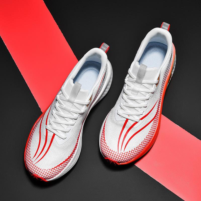 

Dragon limited new casual sports shoes China red trend elements couple fashion outdoor running shoes.. 45