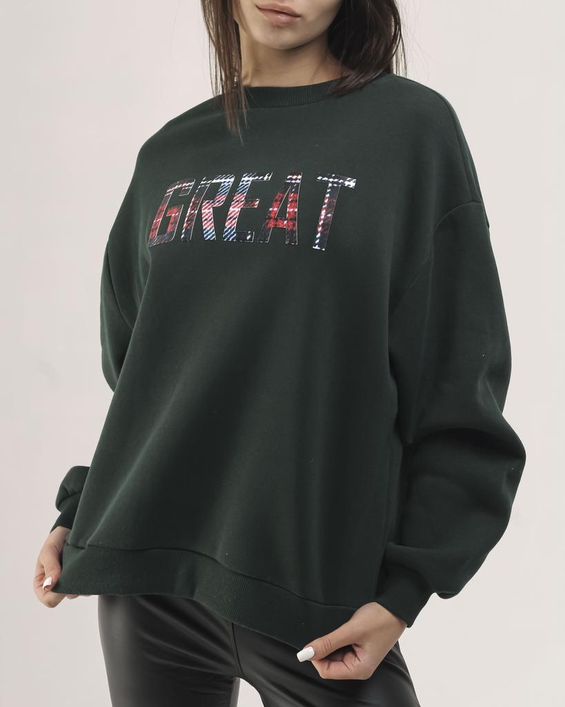 Damen-Sweatshirt Soul 31559 S grün