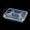 Disposable PP 4-Compartment Takeout Meal Boxes, 150 Sets