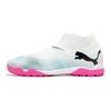Puma Future 7.7 Match+ LL Allacciatura TT (Borchie di gomma) Scarpe da calcio Uomo scarpe da calcio Bianco Blu 107713-01