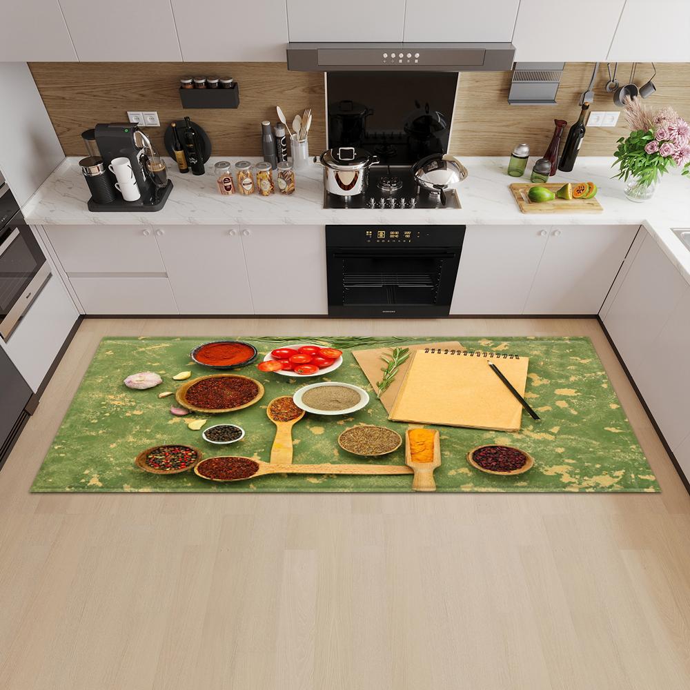 Kitchen Mat Entrance Door Mat Living Room Bedroom Long Carpet Corridor Non-slip Floor Children's Carpet