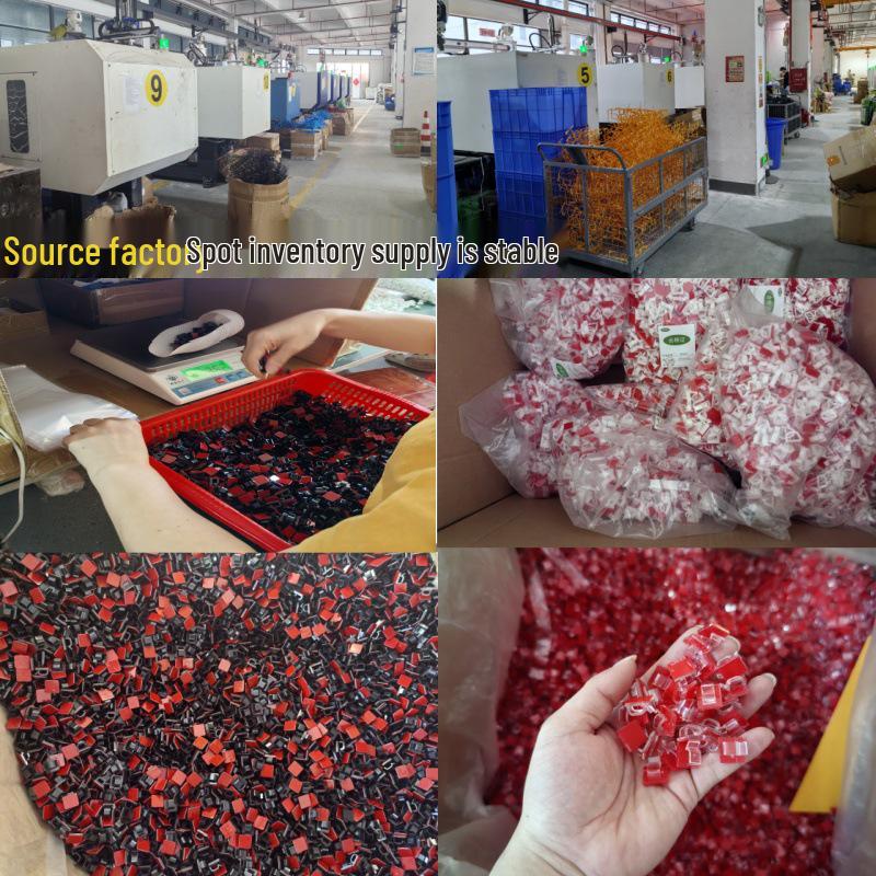 Self-Adhesive Plastic Cable Organizer: Wire Fixing and Routing Clip