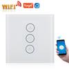 Smart WiFi Dimmer Fan Switch Wireless Timer Voice APP Control for Tuya 110‑240V 50 60HZWhite