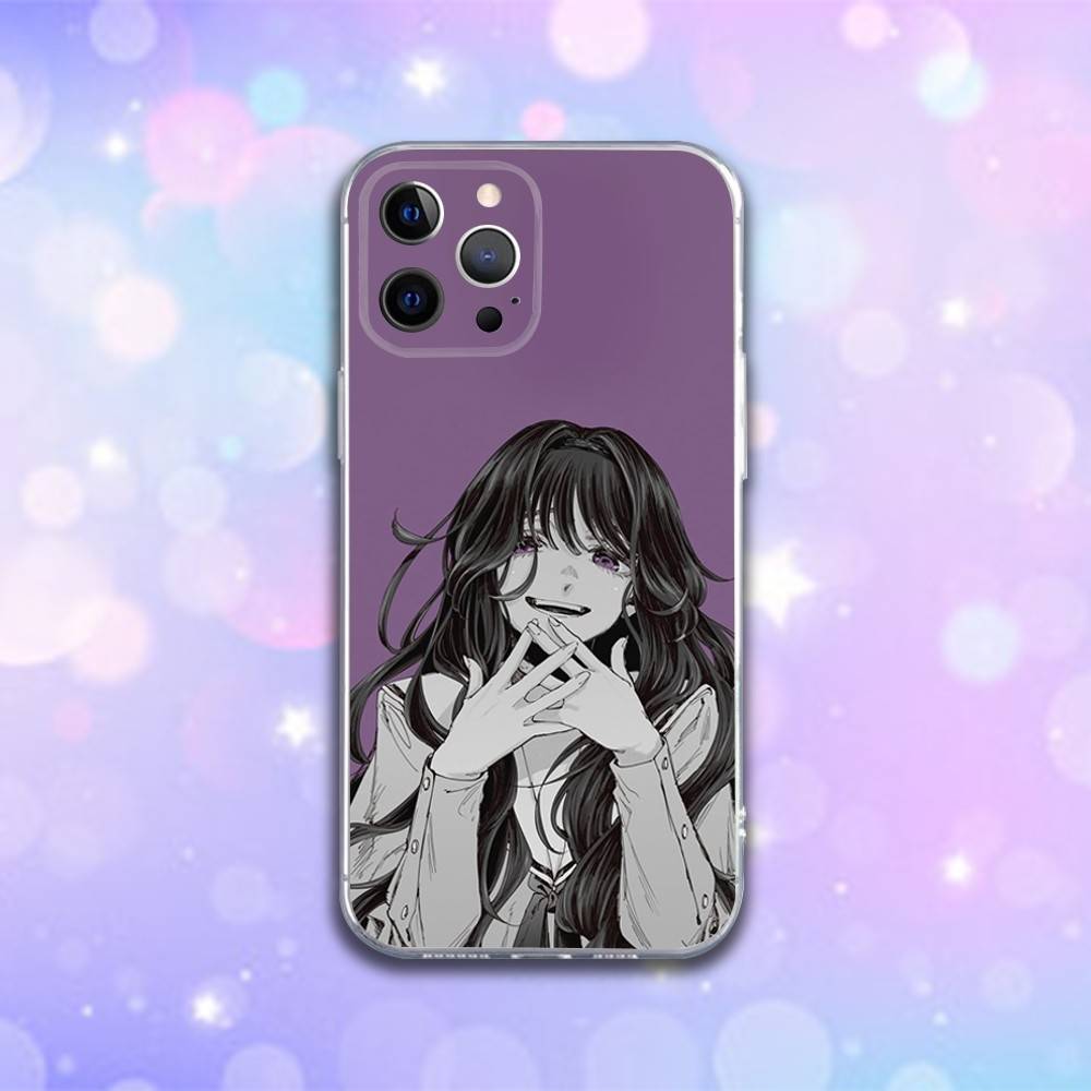 Kaoru Hana Wa Rin To Saku Phone Case For iPhone 16e,16,15,14,13,12,11 Plus,Pro,Max,XR,XS,X,Plus,SE,Mini Transparent Soft Cover