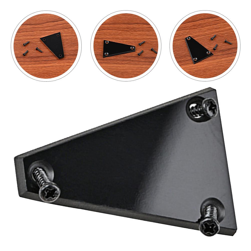 Core Cap Bass Accessories Truss Rod Covers For Guitar Replacements Shape Case Pure Black Electrical