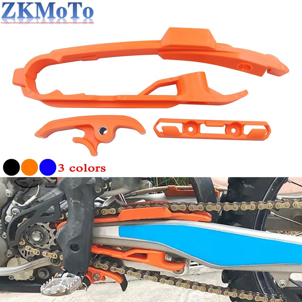 Motocross Chain Guide Slider Swingarm and Brake Hose Clamp For KTM SX SXF XC 690 ENDURO 690SMC 125 150 250 300 350 450 2018-2020