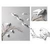 3D Ceramic Swallow Wall Decor – Set of Bird Ornaments for Home or Living Room