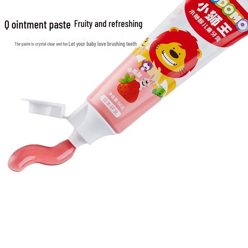 Lion Kids Strawberry Fluoride Toothpaste