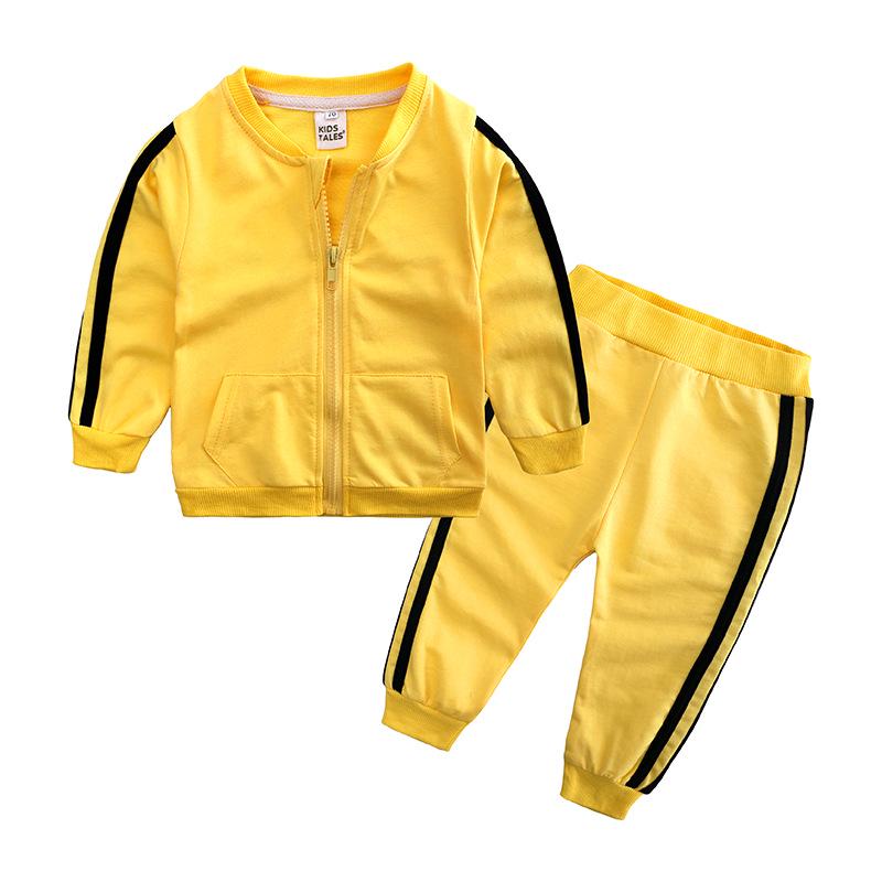 2026 Spring/Autumn Two-Piece Sports Suit for Baby Boys & Girls