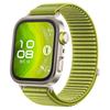 Wrist Strap for Huawei Watch Fit 4 Pro/Fit 4/Fit 3 Magic Tape Nylon Woven Watch Band with Titanium Alloy Connector