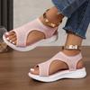 New Fashionable Large-sized Fish-mouth Flip-flops for Women with Open-toe Shoes, Versatile Sandals