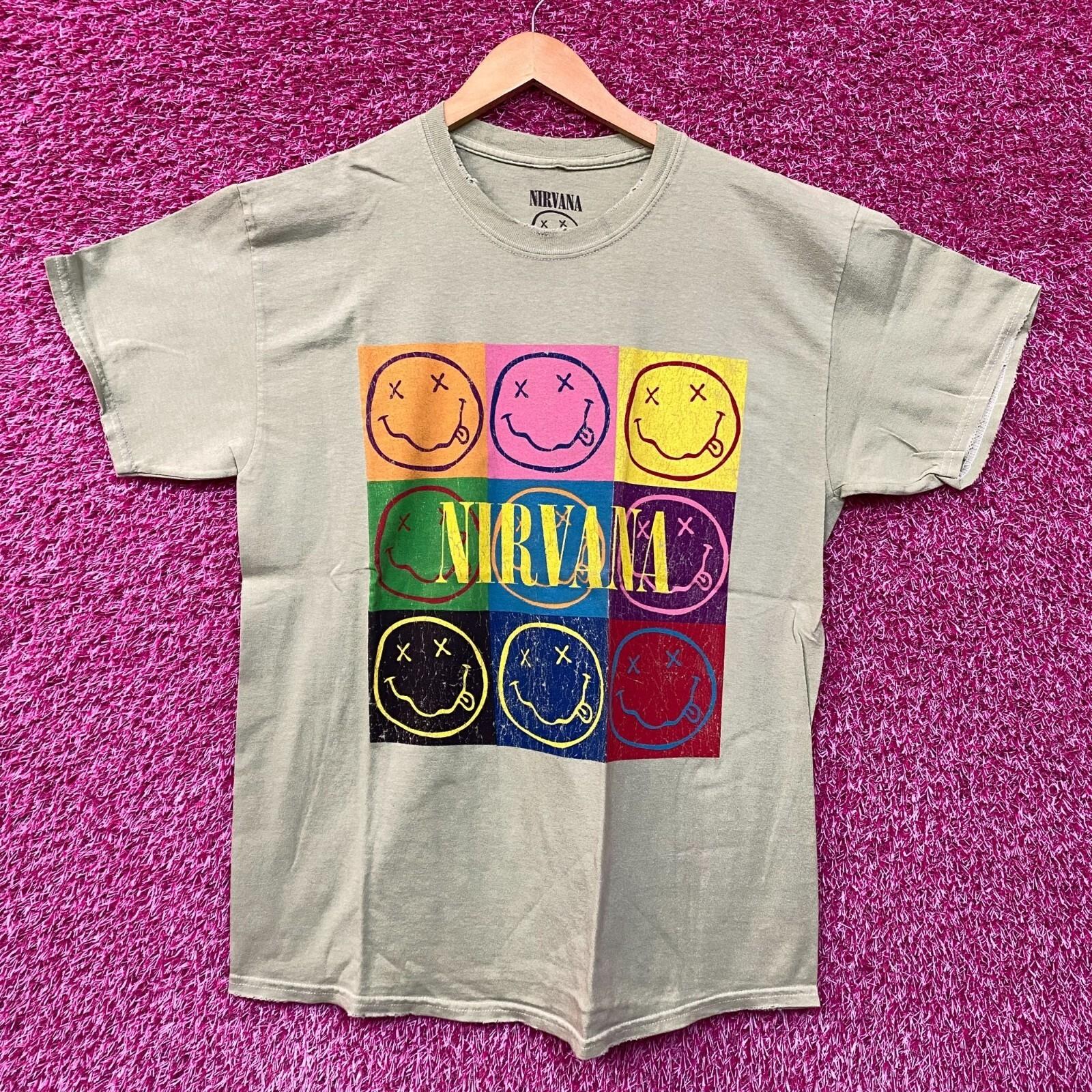 Nirvana Nevermind Pop Art Grunge Tshirt size Medium XXXL