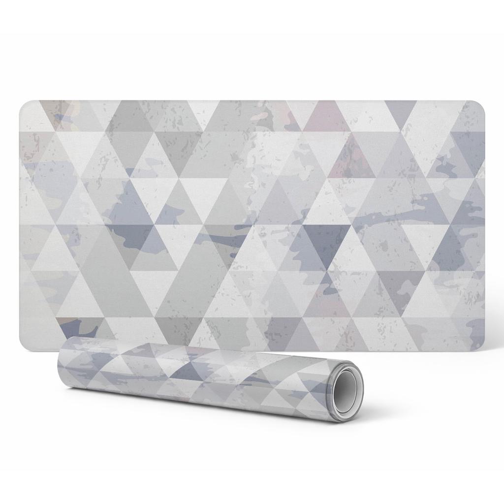 Mata Dekoracyjna Pod Laptopa Na Biurko Geometryczny Kamuflaż 120X60 Cm