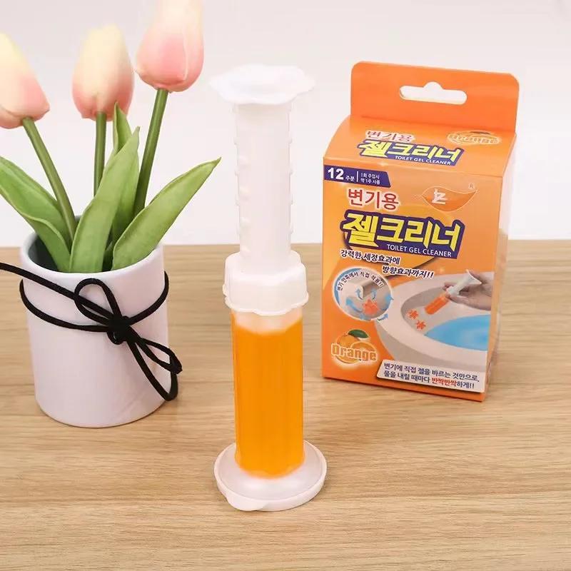 Toilet cleaner upgrade toilet flower toilet deodorizing home cleaning gel variety of fragrances optional. 01