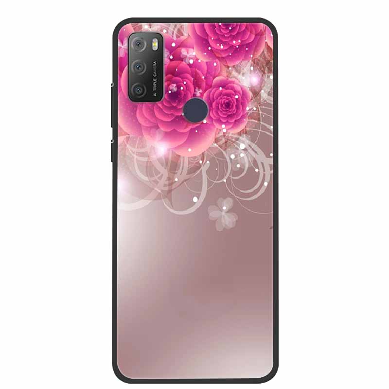 For Alcatel 1S 2021 Case Silicone Waterproof TPU Soft Phone Case For Alcatel 1S 1 S 2020 Capa Cartoon Coque Funda For 1SE 2020