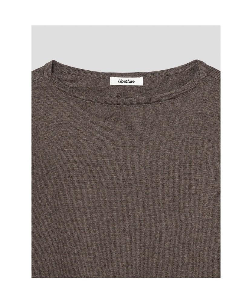Diaepeocheo Senago Boat Knit Top Brown (Ta6151A01D)