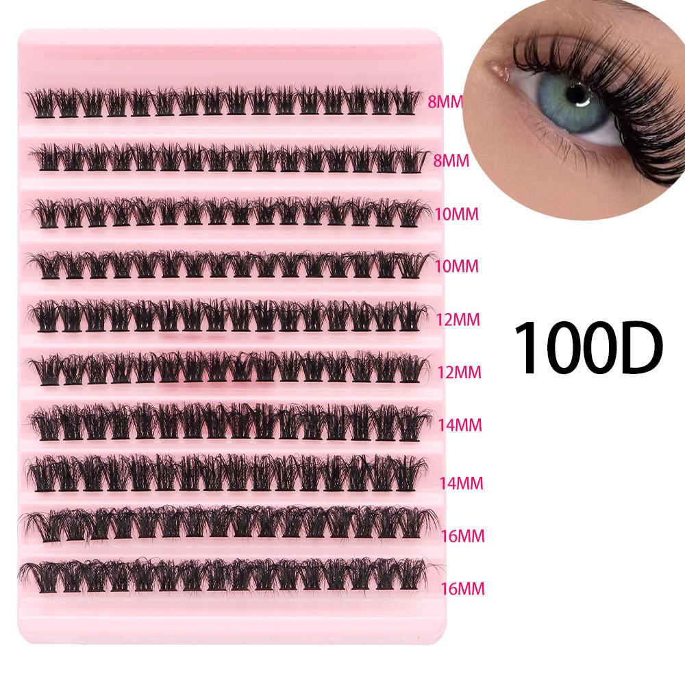 Diy Natural Curl Grafting Thick False Eyelashes Extension