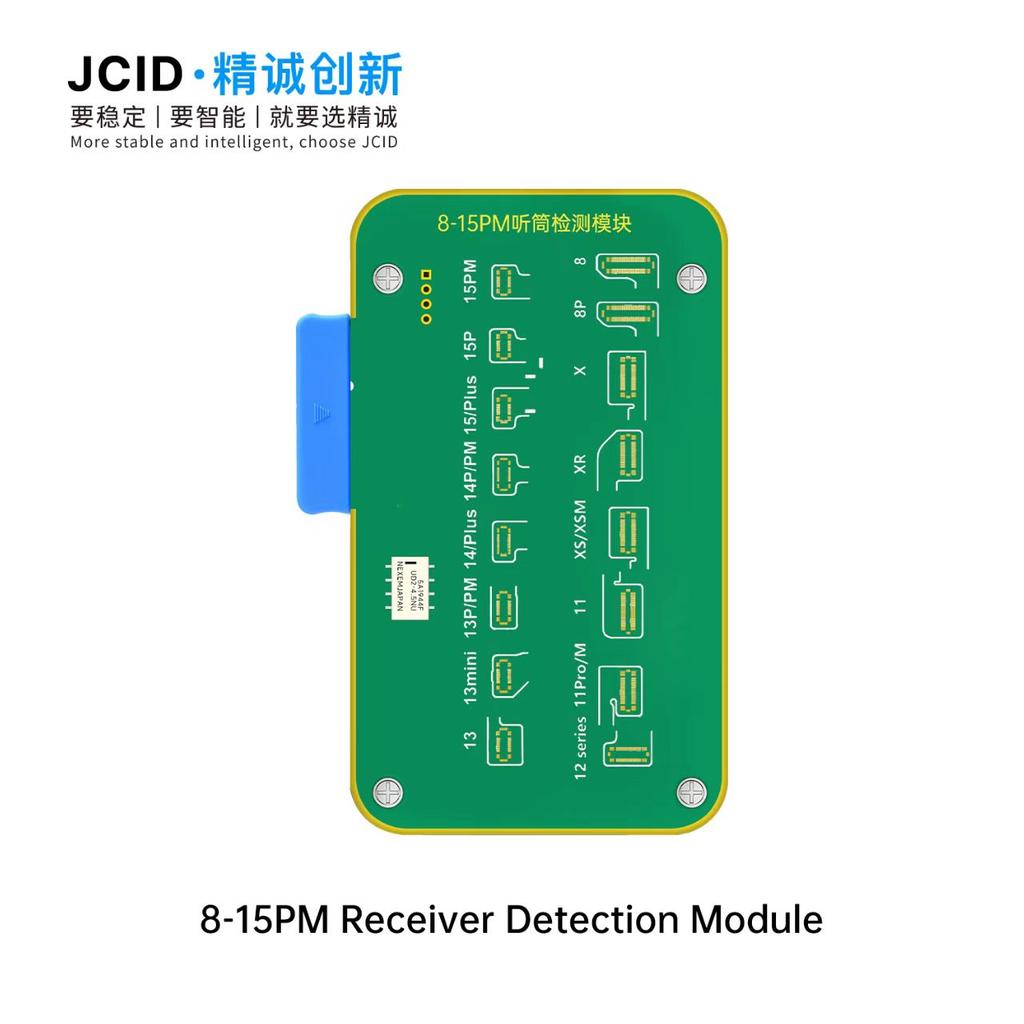 NEW JCID JC V1SE V1S PRO Dot Matrix Face LCD True Tone Photosensitive Original Color Fingerprint Battery Board for IPhone X-16pm