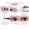Thick Diy Fun Plate Lazy Single Cluster False Eyelashes Combination Fairy Hair Self-Adhesive Fishtail Comic Eyelashes