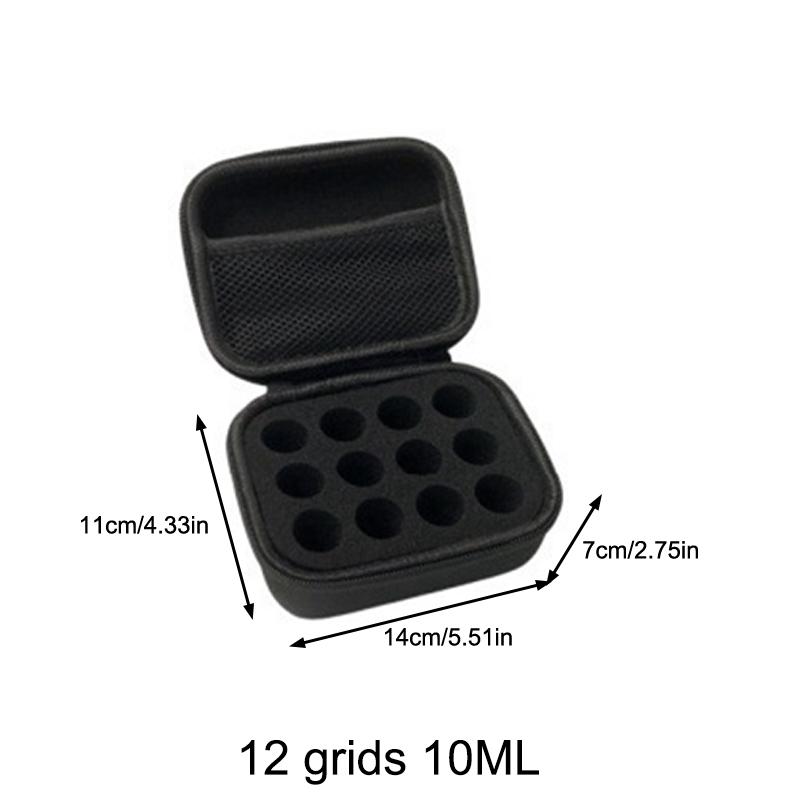 Dustproof Storage Case for 10ML Insulin Vial 7 9 12 15 30 Slots Medical Essential Oil Organizer Portable Safe Container Travel