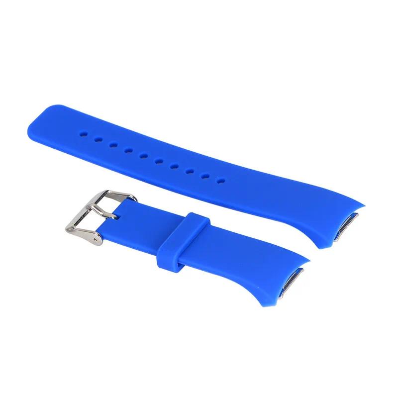 Sport Strap For Samsung Gear S2 R720 Band Replacement Silicone Pure Color Watchband For SM-R730 Smartwatch Bracelet Correa