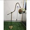 Vintage Table Lamp Mid Century Modern Task Light Handmade Polished Brass Desk Lamp Industrial Adjustable Arm Reading Lamp Home Office Decor